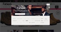 Desktop Screenshot of fabiani.co.za